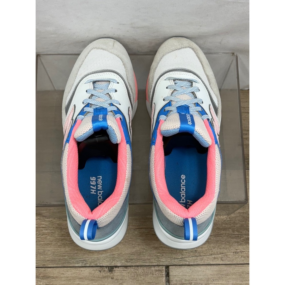 New Balance Women's Sneakers in Grey, Pink & Blue - Picture 5 of 10